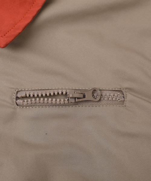 URBAN CHERRY（アーバンチェリー）の「配色カラージャケット（ブルゾン・キッズ・アイボリー/ブラウン・110cm/120cm/130cm/140cm）」の20枚目の写真