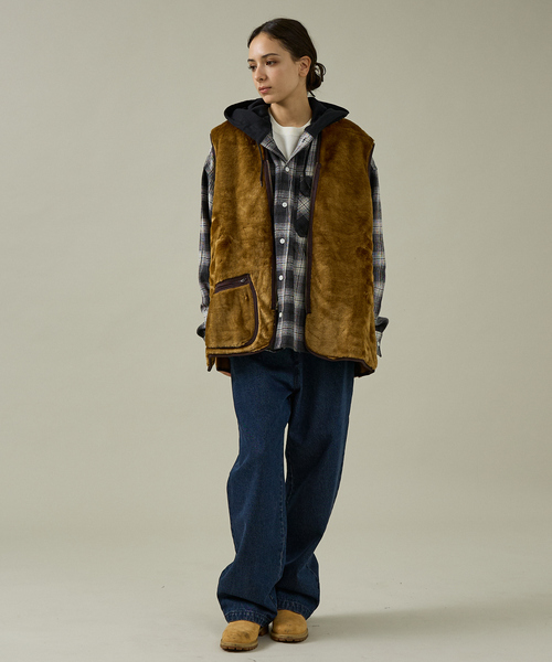 Barbour バブアー　リバーシブル　ウォームパイル&ファーベスト BARBOUR / バブアー】リバーシブルファーベスト / ライナーベスト