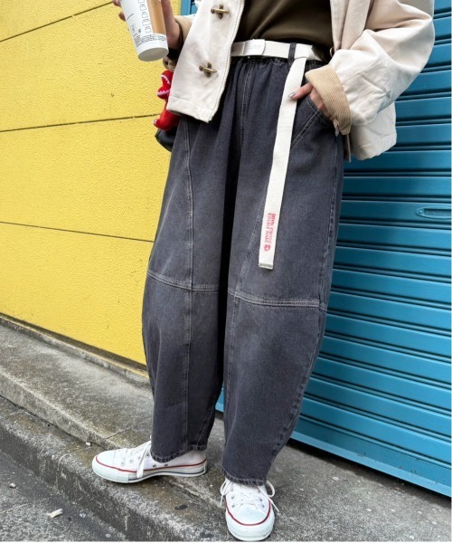 セール】デニムボールパンツ（デニムパンツ）｜DOUBLE NAME（ダブル