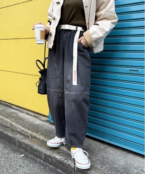 DOUBLE NAME（ダブルネーム）の「デニムボールパンツ（デニムパンツ