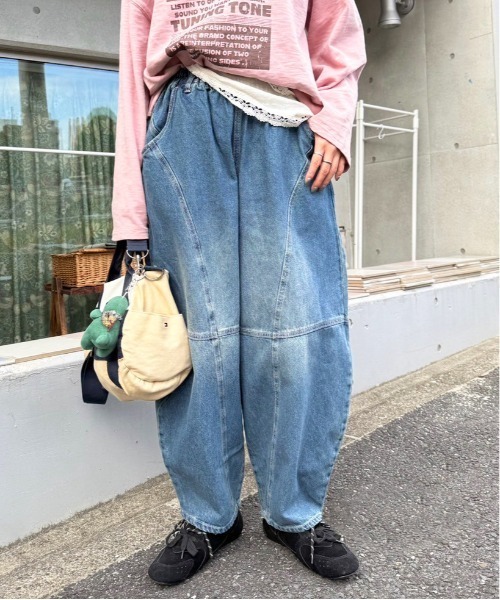 DOUBLE NAME（ダブルネーム）の「デニムボールパンツ（デニムパンツ