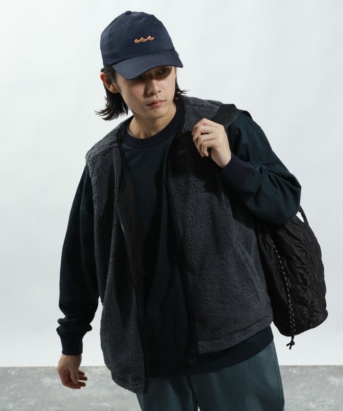 BAYFLOW（ベイフロー）の「【IVY(アイビー)×BAYFLOW】ワンポイント刺繍CAP（キャップ・メンズ・ネイビー/ブラック/カーキ・FREE）」の7枚目の写真