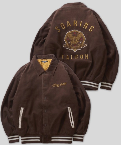 SITRY（シトリー）の「Corduroy Varsity Jacket/オーバーサイズ