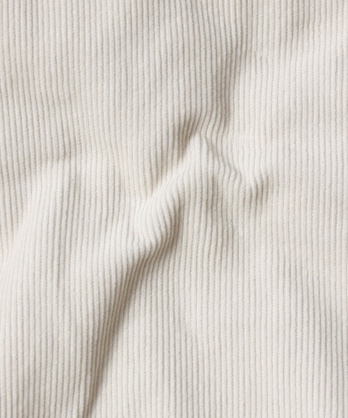 SITRY（シトリー）の「Corduroy Varsity Jacket/オーバーサイズ コーデュロイ スタジャン ブルゾン（スタジャン・メンズ・アイボリー/ブラック/ブラウン・M/L）」の15枚目の写真