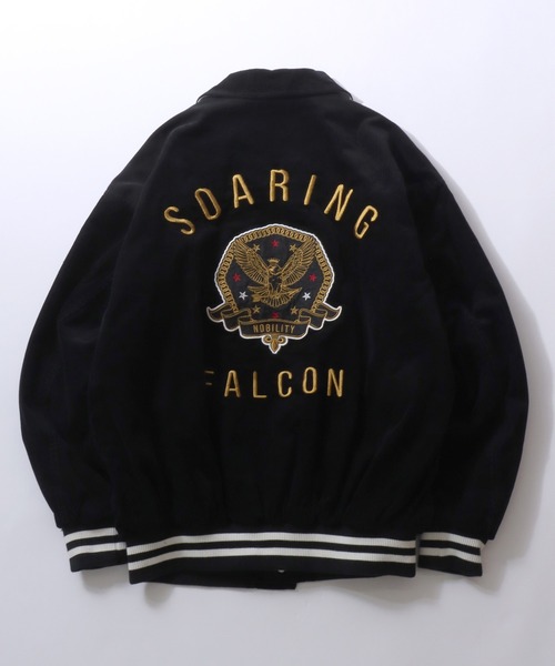 bolcm新品！コーデュロイ　スタジャン　Lサイズ SITRY（シトリー）の「Corduroy Varsity Jacket/オーバーサイズ