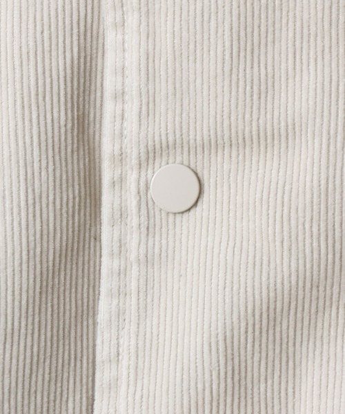 SITRY（シトリー）の「Corduroy Varsity Jacket/オーバーサイズ コーデュロイ スタジャン ブルゾン（スタジャン・メンズ・アイボリー/ブラック/ブラウン・M/L）」の9枚目の写真