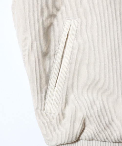 SITRY（シトリー）の「Corduroy Varsity Jacket/オーバーサイズ コーデュロイ スタジャン ブルゾン（スタジャン・メンズ・アイボリー/ブラック/ブラウン・M/L）」の10枚目の写真