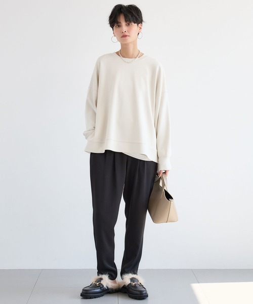 AULENTTI(オウレンティ)の「BARNYARDSTORM / 【AULENTTI(オウレンティ)】ワイドショルダーバッグ(ショルダーバッグ・レディース・ダークブラウン/ベージュ・FREE)」の11枚目の写真