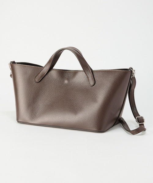 AULENTTI(オウレンティ)の「BARNYARDSTORM / 【AULENTTI(オウレンティ)】ワイドショルダーバッグ(ショルダーバッグ・レディース・ダークブラウン/ベージュ・FREE)」の14枚目の写真