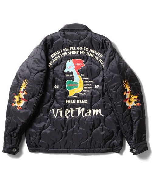 HOUSTON ナイロンリップベトジャン(MAP)（ミリタリージャケット