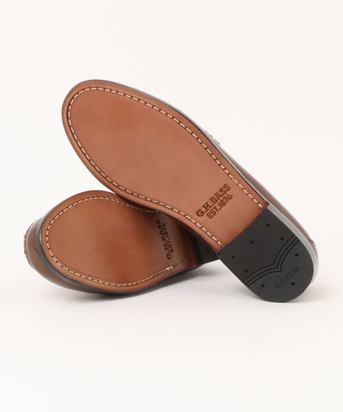 G.H.BASS(ジーエイチバス)の「G.H.BASS BA94010 PATENT DARKBROWN / コインローファー(ローファー・レディース・ダークブラウン・6.5/6/5.5/8/7.5/7)」の3枚目の写真