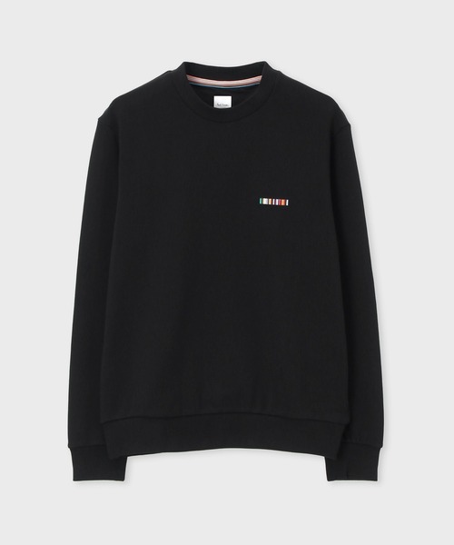 PaulSmith ポールスミスSignature Stripe Bar黒ロンT Signature Stripe Bar' スウェット / 253564 302S（スウェット）｜Paul
