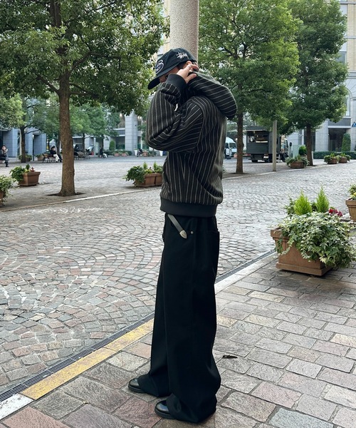 kutir（クティール）の「ASORT LAYERED BAGGY PANTS／アソートレイヤードバギーパンツ（その他パンツ・メンズ・チャコールグレー/ブラック・SMALL/LARGE/MEDIUM）」の8枚目の写真