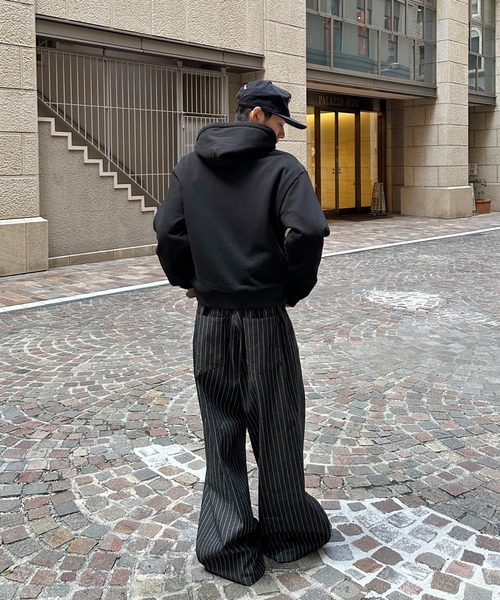 kutir（クティール）の「ASORT LAYERED BAGGY PANTS／アソートレイヤードバギーパンツ（その他パンツ・メンズ・チャコールグレー/ブラック・SMALL/LARGE/MEDIUM）」の18枚目の写真