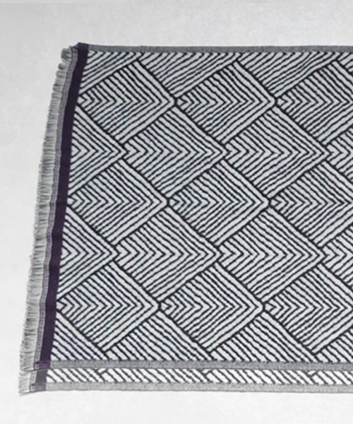 antiqua（アンティカ）の「フリンジストール（ストール/ショール・レディース・ブラック系その他/ベージュ系その他・FREE）」の5枚目の写真