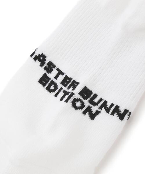 MASTER BUNNY EDITION（マスターバニーエディション）の「【MASTER BUNNY EDITION】ラインショートソックス (LADIES)（ソックス/靴下・レディース・ブラック/ホワイト・FREE）」の7枚目の写真