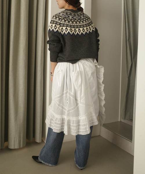 セール】crinkle crinkle crinkle rebuild apron skirt CC-4031