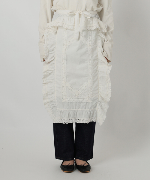 セール】crinkle crinkle crinkle rebuild apron skirt CC-4031