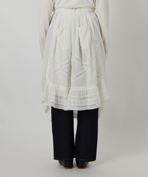 crinkle crinkle crinkle rebuild apron skirt CC-4031（スカート