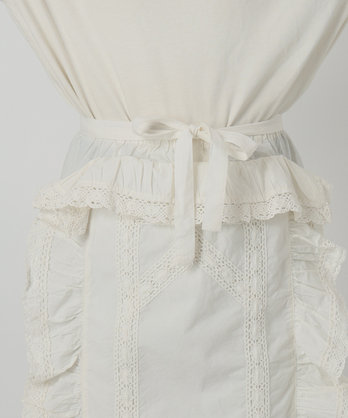 セール】crinkle crinkle crinkle rebuild apron skirt CC-4031