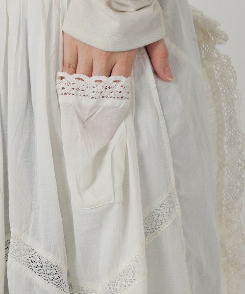 セール】crinkle crinkle crinkle rebuild apron skirt CC-4031