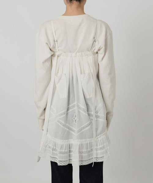 crinkle crinkle crinkle rebuild apron skirt CC-4031（スカート