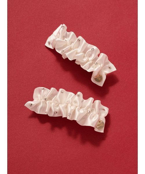 SNIDEL(スナイデル)の「セットヘアピン(ヘアピン・レディース・ブルー/ホワイト/ブラック・F)」の2枚目の写真