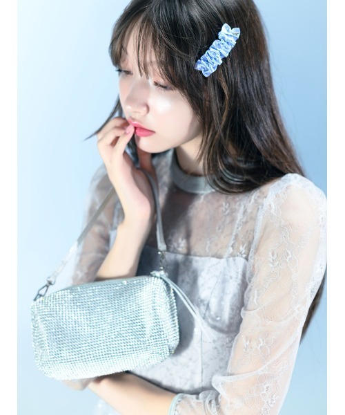 SNIDEL(スナイデル)の「セットヘアピン(ヘアピン・レディース・ブルー/ホワイト/ブラック・F)」の13枚目の写真