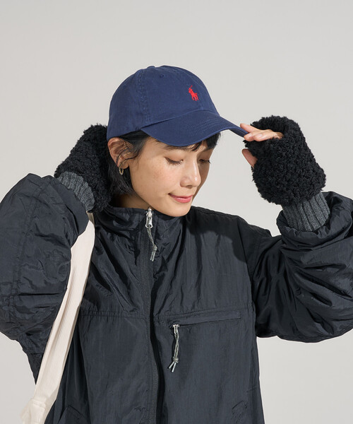 FREAK'S STORE(フリークスストア)の「ボア手袋/ボアフリース(手袋・レディース・ベージュ/チャコールグレー・ONE SIZE)」の13枚目の写真