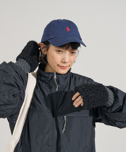FREAK'S STORE(フリークスストア)の「ボア手袋/ボアフリース(手袋・レディース・ベージュ/チャコールグレー・ONE SIZE)」の14枚目の写真