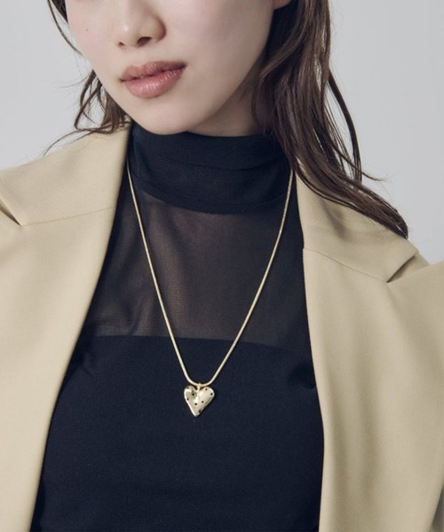セール】【GOLDY】ハートドットネックレス 3251201（ネックレス