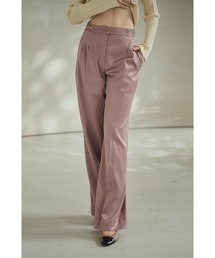 Estella.K（エステラケー）の「Ciara Satin Pants サイドチェーンロングパンツ（その他パンツ）」