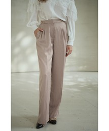 Estella.K（エステラケー）の「Ciara Satin Pants サイドチェーンロングパンツ（その他パンツ）」