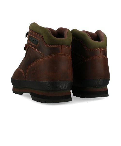 Timberland（ティンバーランド）の「TIMBERLAND EURO HIKER LEATHER / ティンバーランド ユーロ ハイカー レザー / 95100（ブーツ・メンズ・ブラウン・25.5cm/26cm/26.5cm/27cm/28cm/28.5cm/29cm/25cm）」の3枚目の写真