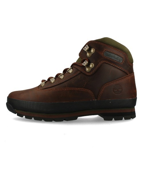 Timberland（ティンバーランド）の「TIMBERLAND EURO HIKER LEATHER / ティンバーランド ユーロ ハイカー レザー / 95100（ブーツ・メンズ・ブラウン・25.5cm/26cm/26.5cm/27cm/28cm/28.5cm/29cm/25cm）」の4枚目の写真