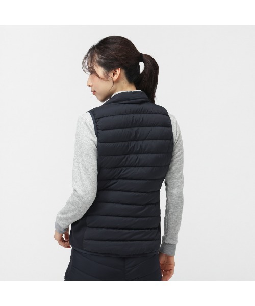 TIGORA(ティゴラ)の「ティゴラ TIGORA ダウンベスト(ダウンベスト・レディース・ライトベージュ/ネイビー・M/L/XL/2XL)」の3枚目の写真