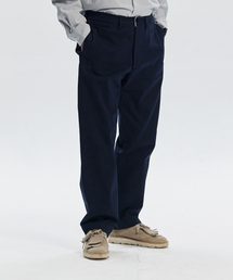 WASHED OFFICER CHINO PANTS _ NAVY