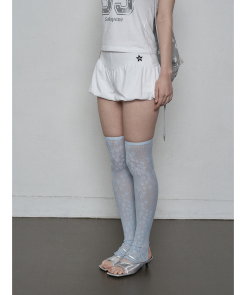 SETUP-EXE(セットアップイーエックスイー)の「VOLUME SHORT PANTS / OFF WHITE(その他パンツ・レディース・その他・OS)」の1枚目の写真
