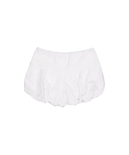 SETUP-EXE(セットアップイーエックスイー)の「VOLUME SHORT PANTS / OFF WHITE(その他パンツ・レディース・その他・OS)」の3枚目の写真