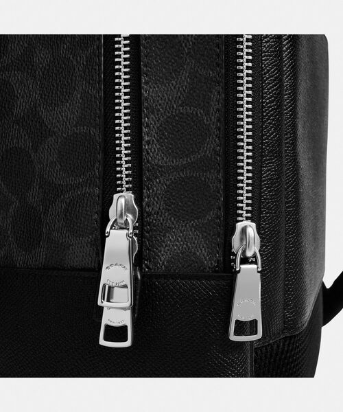 COACH（コーチ）の「ウェイド バックパック・シグネチャー キャンバス（バックパック/リュック・メンズ・ブラック系その他・ONE）」の7枚目の写真