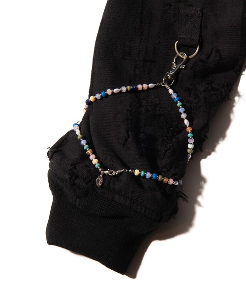 glamb（グラム）の「Blow Beads Chain Strap / ブロウビーズチェーンストラップ（チャーム・メンズ・マルチ・FREE）」の2枚目の写真