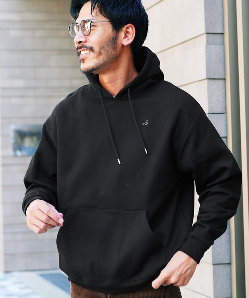 Resurrection パーカー　裏起毛 jiggys shop（ジギーズショップ）の「裏起毛 ワンポイント刺繍 プル