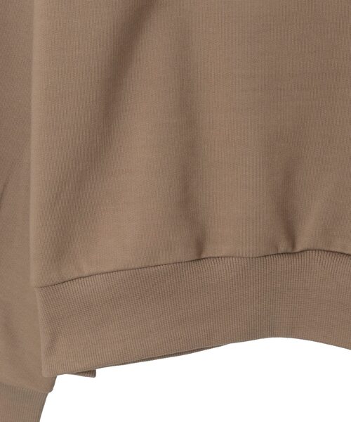 Tiara（ティアラ）の「ZIPプルオーバー（Tシャツ/カットソー・レディース・モカ/オフホワイト/チャコールグレー・FREE）」の19枚目の写真