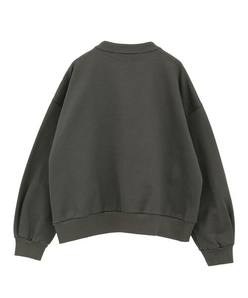 Tiara（ティアラ）の「ZIPプルオーバー（Tシャツ/カットソー・レディース・モカ/オフホワイト/チャコールグレー・FREE）」の22枚目の写真