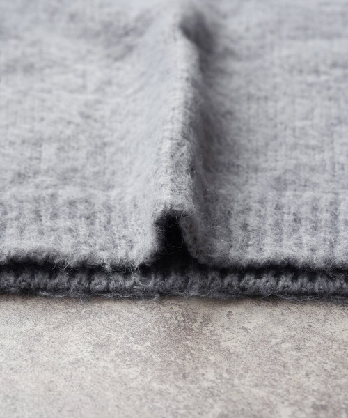 reca（レカ）の「ウールタッチヘンリープルオーバーニット（ニット/セーター・レディース・グレー/ブラック/ピンク・FREE）」の11枚目の写真