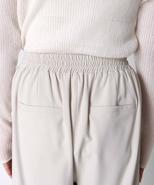 Jines（ジネス）の「2タックワイドパンツ（その他パンツ・レディース・ブラウン/ブラック/グレー/ベージュ/ピンク/ホワイト/ネイビー・38）」の20枚目の写真