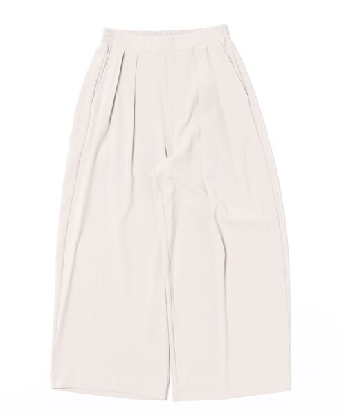 Jines（ジネス）の「2タックワイドパンツ（その他パンツ・レディース・ブラウン/ブラック/グレー/ベージュ/ピンク/ホワイト/ネイビー・38）」の10枚目の写真