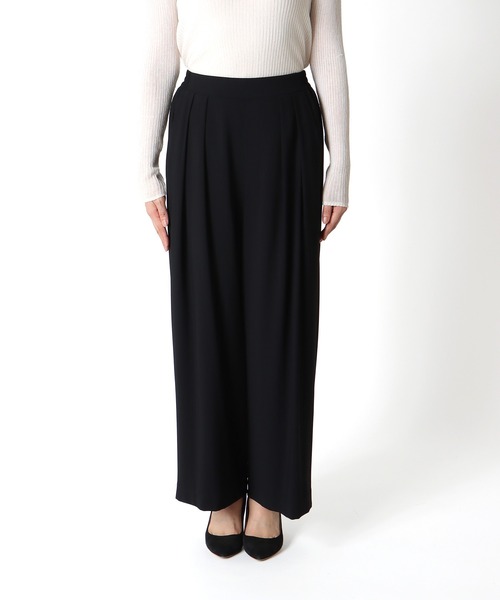 Jines（ジネス）の「2タックワイドパンツ（その他パンツ・レディース・ブラウン/ブラック/グレー/ベージュ/ピンク/ホワイト/ネイビー・38）」の15枚目の写真