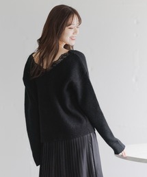 Andemiu | バックレースニット617771(ニット/セーター)