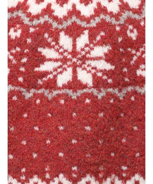 Ungrid（アングリッド）の「求心柄ルーズニット（ニット/セーター・レディース・ライトグレー/レッド/ブラック・FREE）」の15枚目の写真